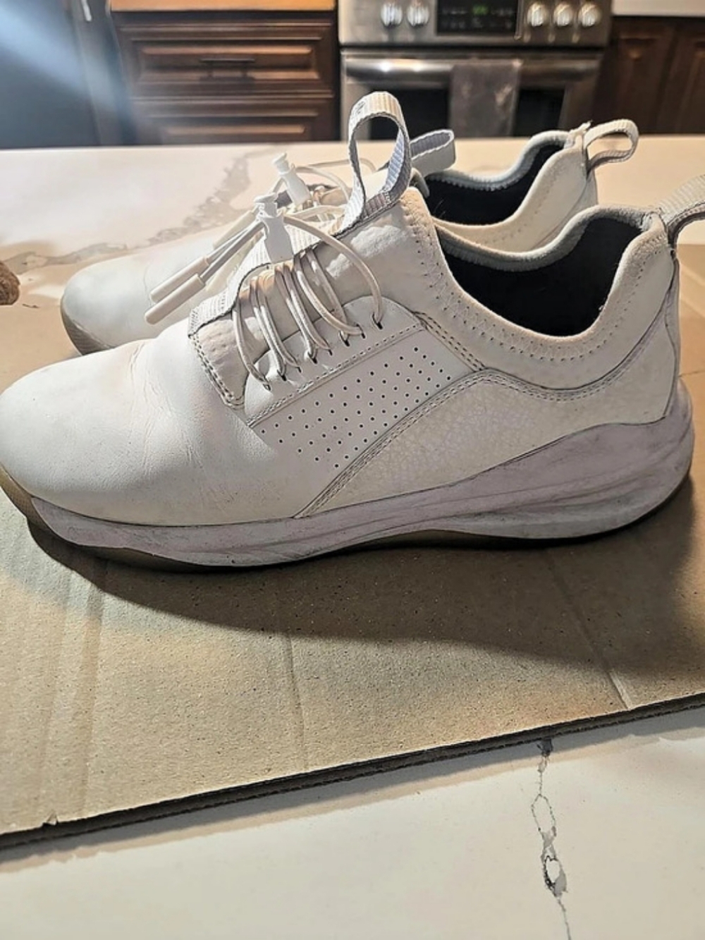 Cloud White Athletic Sneakers US 9.5